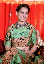 Kangana Ranaut at the press confrence & Poster launch of Flim Tanu Weds Manu Returns at Hotel Dusit Devrana in New Delhi on 23rd March 2015